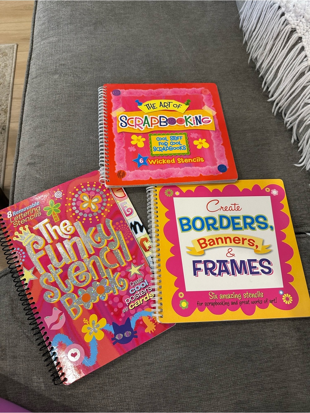 Scrapbooking Stencil Books